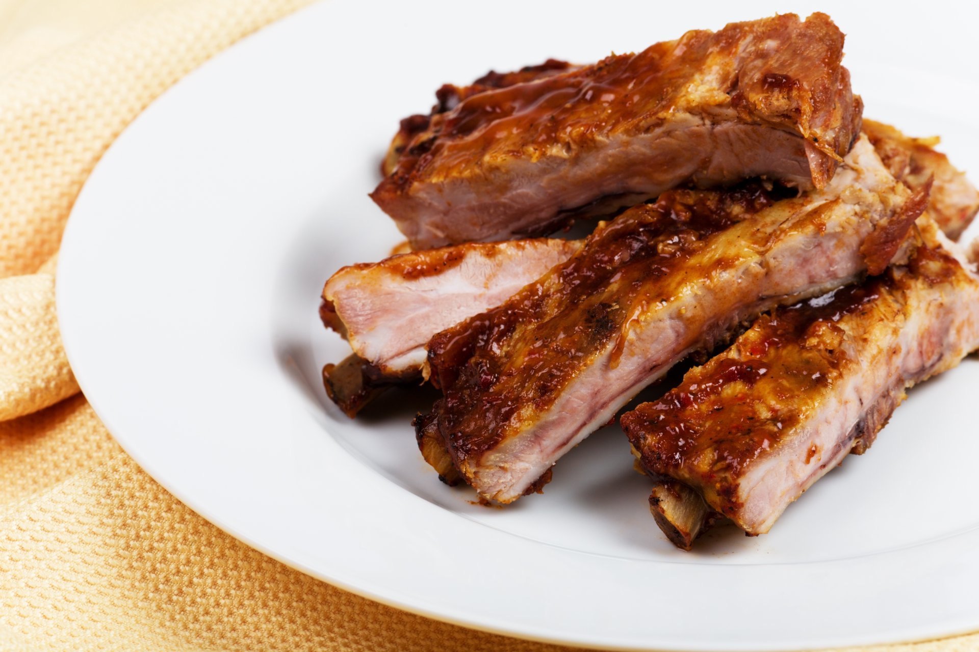 Honey Glazed Spare Ribs