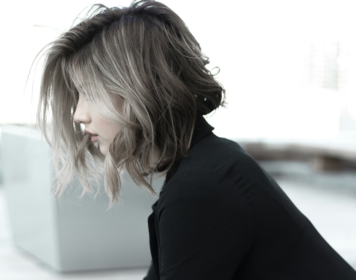 An effortless textured bob