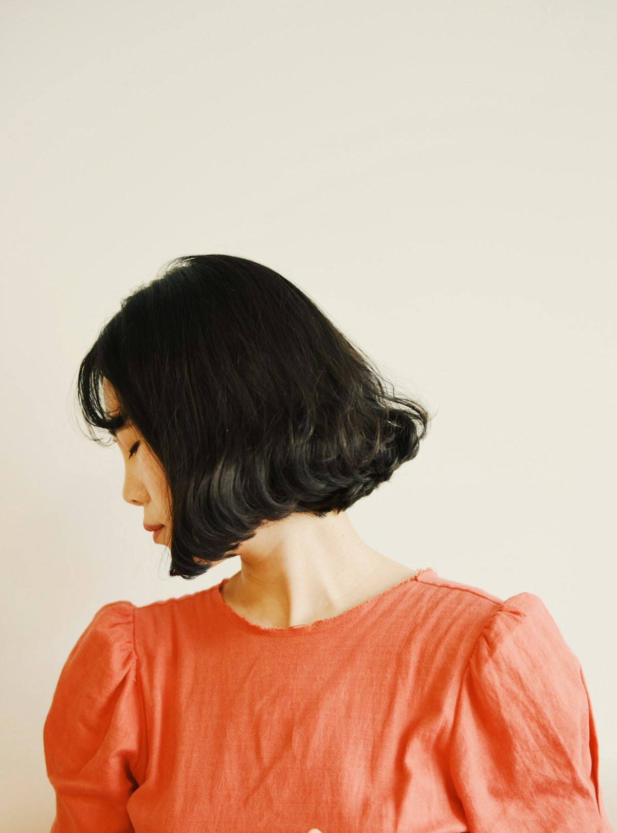 A modern bob portrait