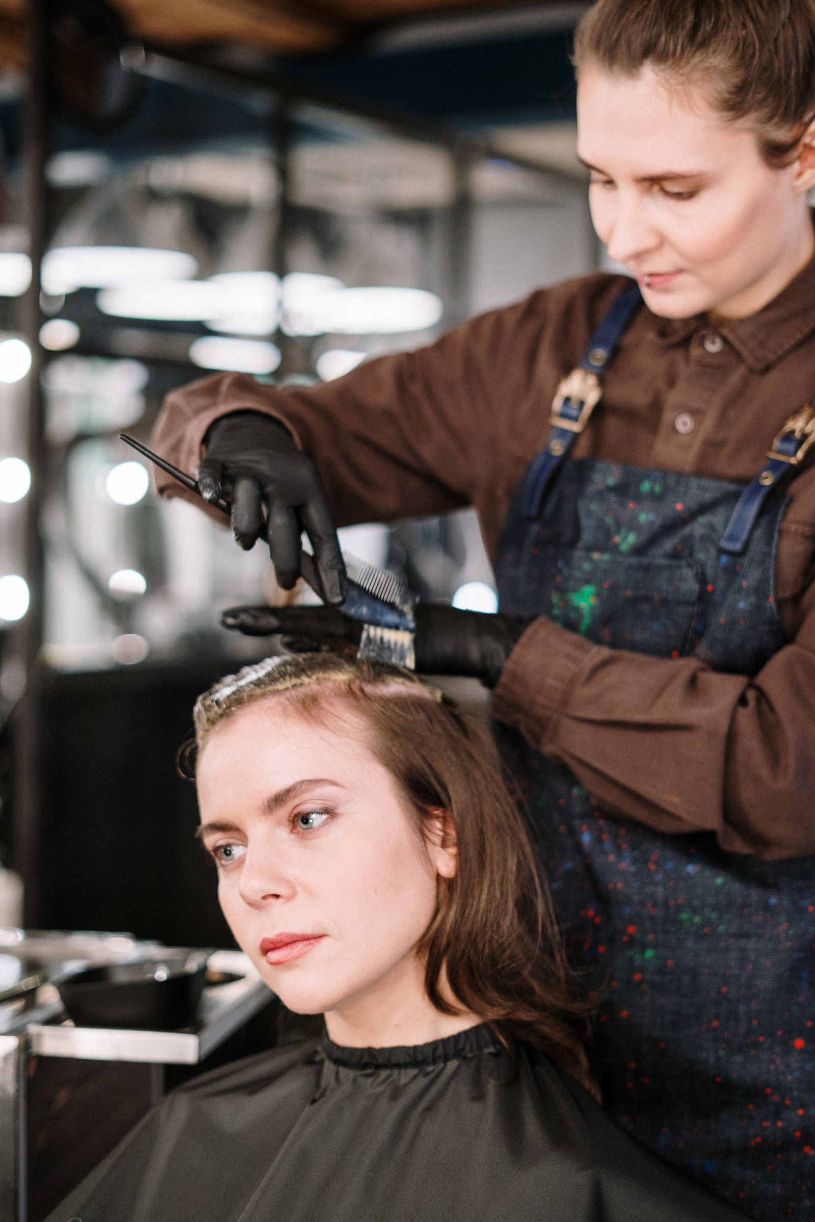 Custom Color in a salon